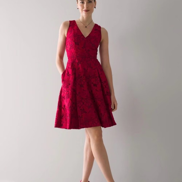 White House Black Market Dresses & Skirts - White House Black Market Vibrant Pink Mini Dress